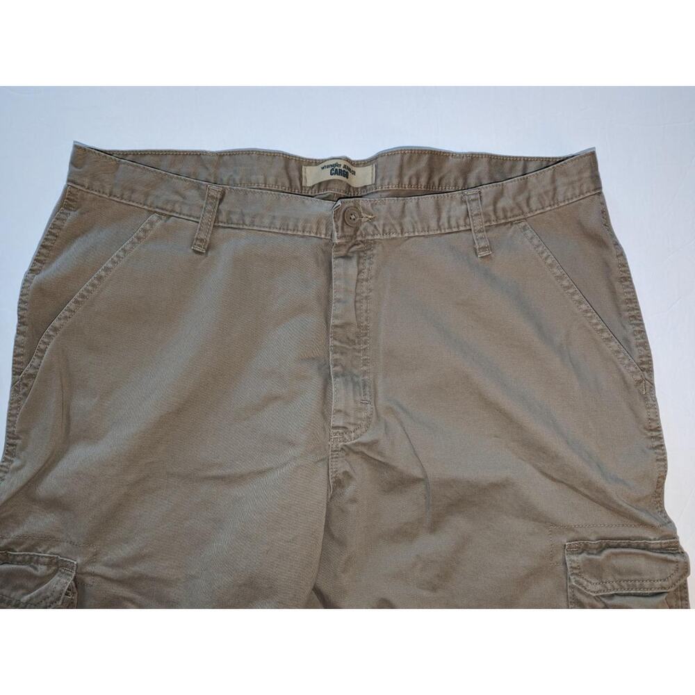 Wrangler Cargo Pants Size 38 x 30 Tan -0623B06 - Picture 2 of 4